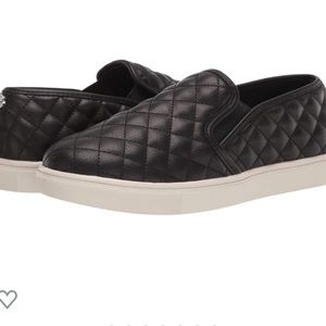 Steve Madden Black Ecentrcq Slip On Sneakers 7